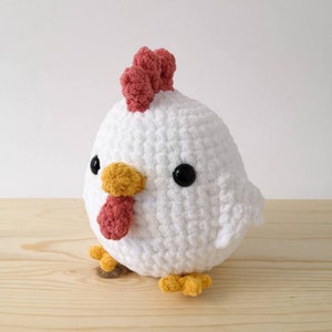 PATTERN/INSTRUCTIONS Chicken, Amigurumi Pattern, Chicken Pattern, Crochet Chicken Pattern, Animal pattern, Amigurumi, PDF Crochet Pattern image 3