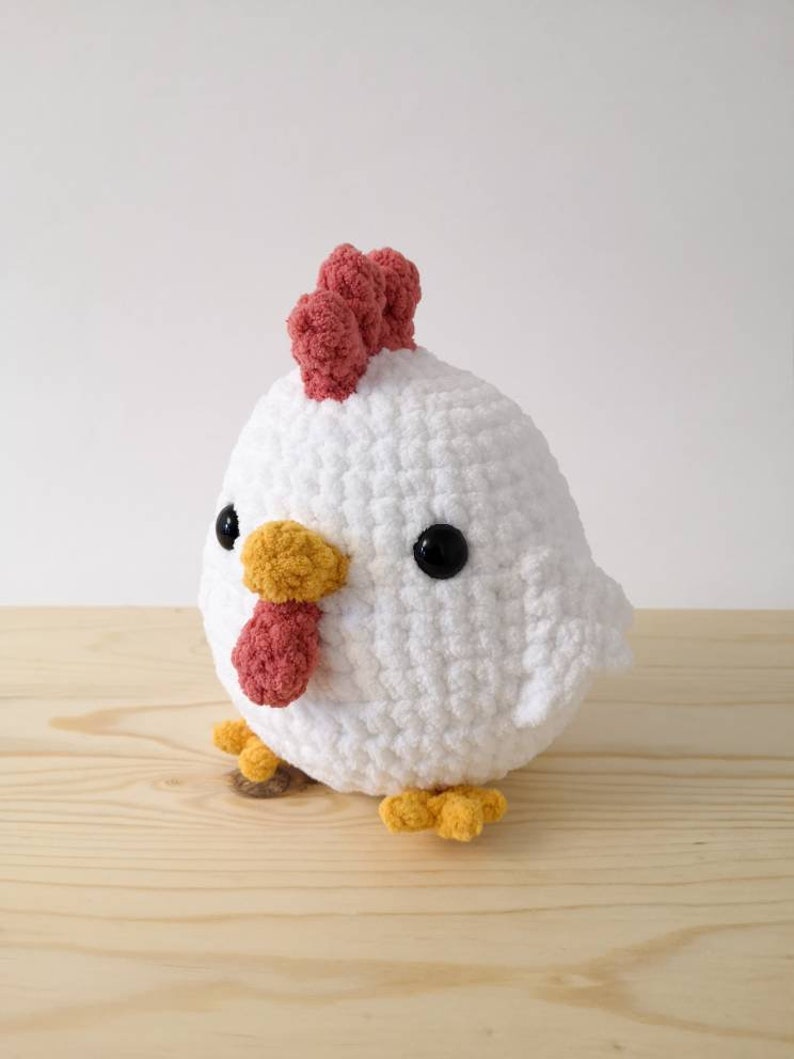 PATTERN/INSTRUCTIONS Chicken, Amigurumi Pattern, Chicken Pattern, Crochet Chicken Pattern, Animal pattern, Amigurumi, PDF Crochet Pattern image 3