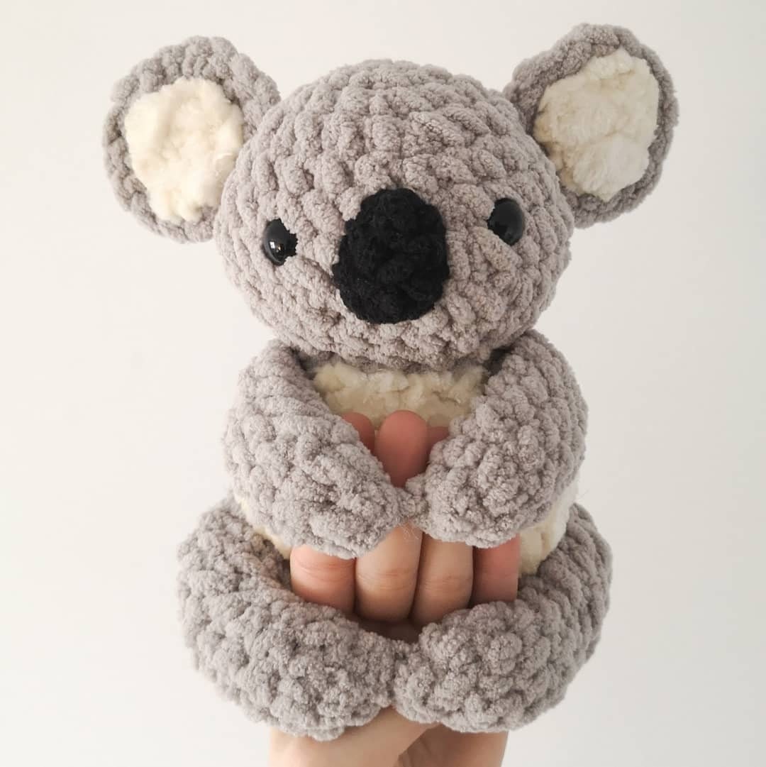 40 Koala Crochet Patterns for Amigurumi, Hats, Loveys, and Nursery Decor 19 Pattern/instructions Koala
