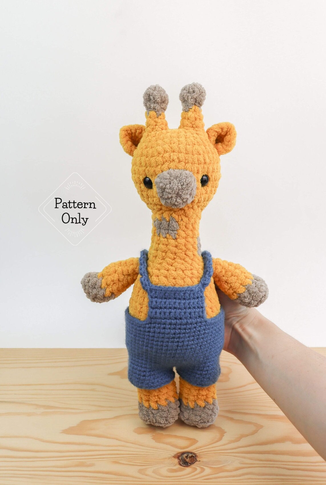 38 Giraffe Crochet Patterns for Amigurumi, Hats, Appliques, and Plush Designs 26 Pattern/instructions Giraffe