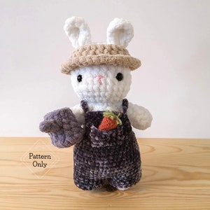 PATTERN/INSTRUCTIONS Bunny, Amigurumi Pattern, Bunny Pattern, Crochet Bunny Pattern, Animal pattern, Amigurumi, PDF Crochet Pattern