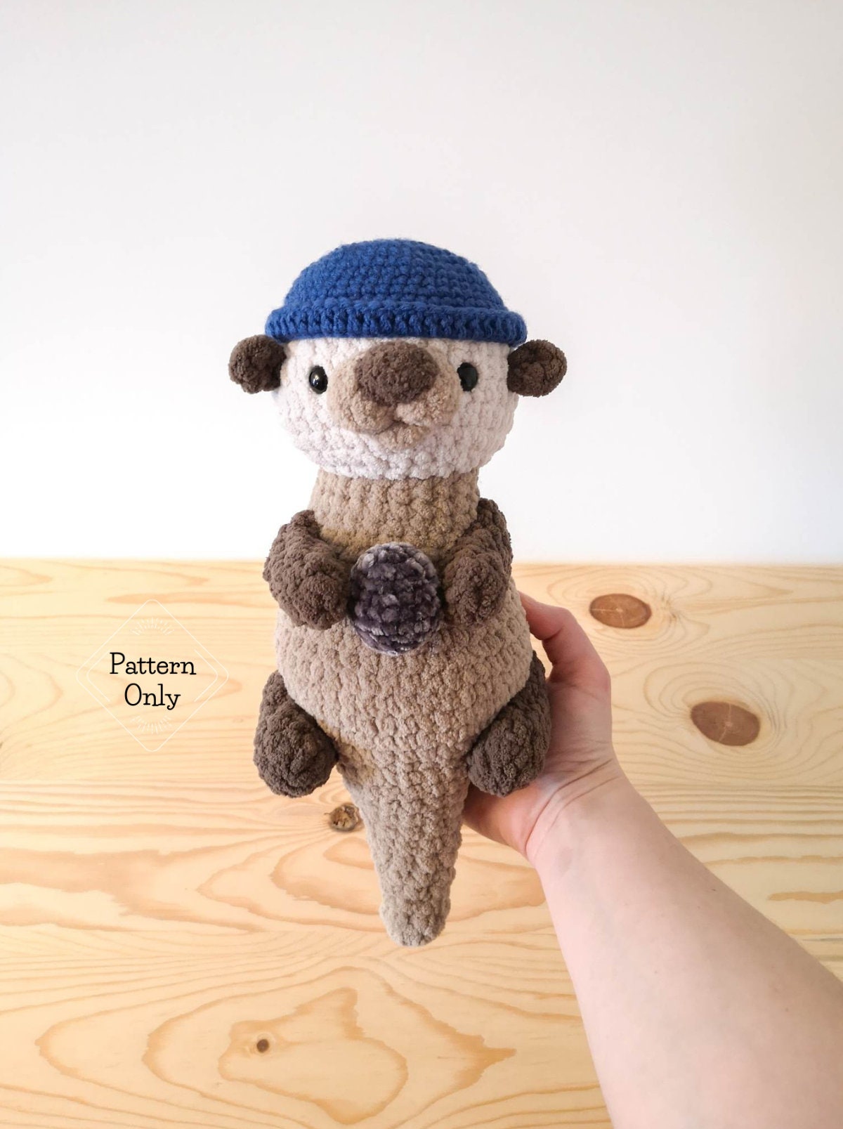 39 Otter Crochet Patterns for Cute Gifts, Nursery Decor, and Pocket-Sized Amigurumi 7 Pattern/instructions Otter