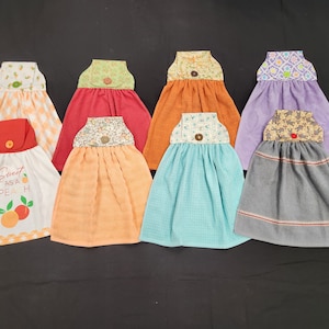 Toalhas de cozinha penduradas mais pesadas para todas as ocasiões/Pêssego/Macaco de meia/Floral/Toalhas de mão penduradas/Toalhas de botão penduradas/Toalha de prato pendurada