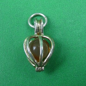 Sterling Silver Pearl Cage Etsy UK