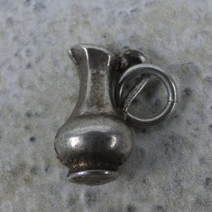 Vintage Sterling Silver Jug / Ewer Charm / Pendant