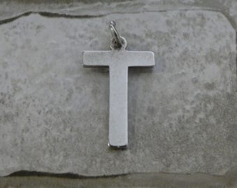 Vintage Sterling Silver Cross Pendant