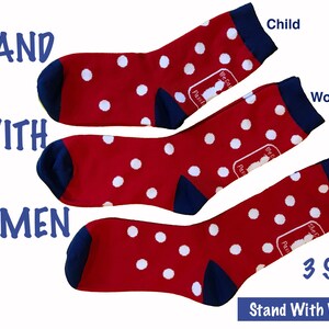 FEMINIST SOCKS. Show Your Support of Women. Declare You Are a image 5