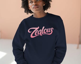 Zealous Graphic Unisex Crewneck Sweatshirt