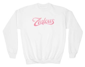 Zealous Youth Crewneck Sweatshirt | Graphic Streetwear Pullover