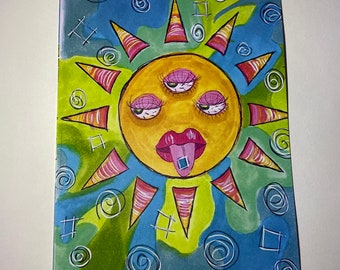 Trippy Sun Etsy Trippy Sun Etsy