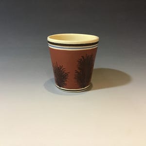 Mochaware beaker,tumbler