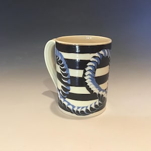 mocha ware mug pottery