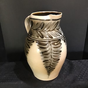 Pitcher salt glazed stoneware 1 gallon