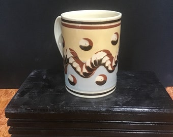 Coffee or tea mocha ware handmade pottery mug