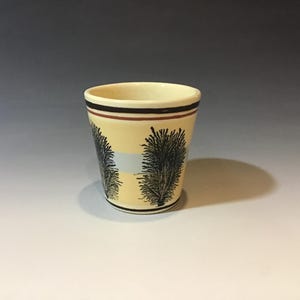 Mochaware beaker,tumbler