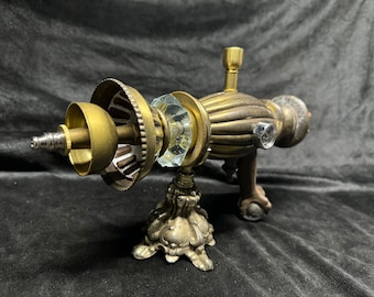 Steampunk Sci-fi RAYGUN Smoking pipe