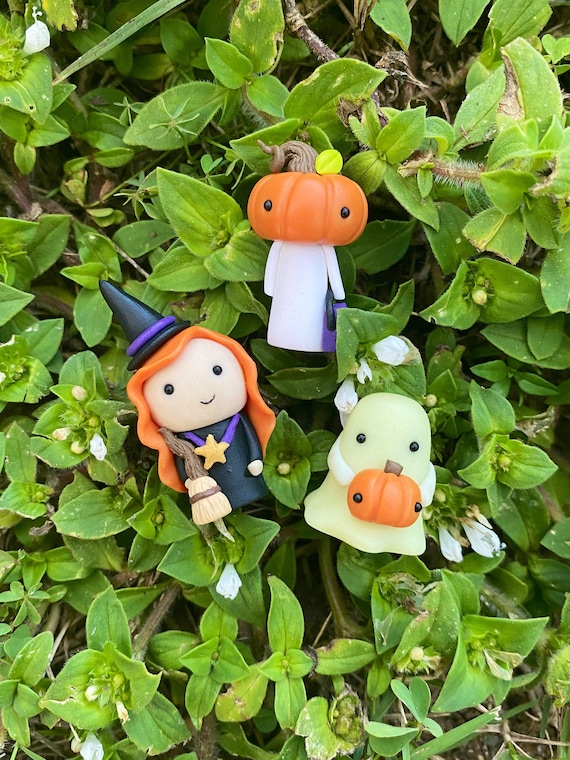 Trick-or-Treat Trio, One or Set of 3, Trick-or- Treaters Figurines