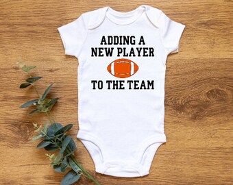 Adding a New Player to the Team - Football - Pregnancy Announcement