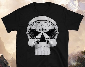 Camiseta de Star Wars Stormtrooper Darth Vader Punisher Skull