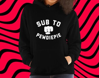 pewdiepie pew news hoodie