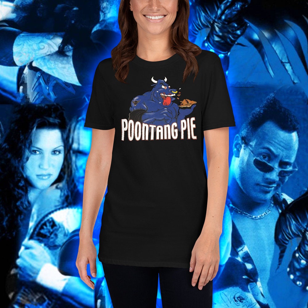 The Rock Poontang Pie Shirt, WWF Attitude Era T-shirt, Dwayne Johnson Tee,  Brahma Bull Tshirt - Etsy