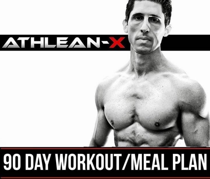 Athlean X 90 Day Workout & Meal Plan Diet Program Exercise - Etsy