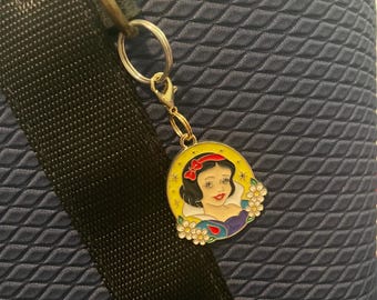 PRINCESS bag charm/purse charm, little mermaid, belle, Snow White, frozen, Olaf, charm