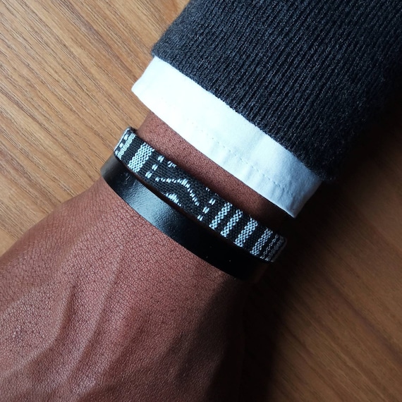 Mens cloth bracelet clearance
