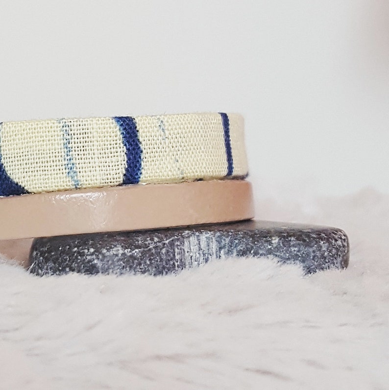 bracelet leather and fabric MEN African BRACELET fabric bracelet African wax print fabric strap ankara