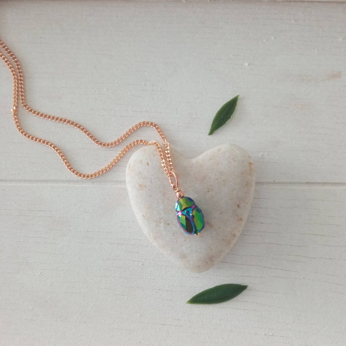 Pendentif scarabée Turquoise I Bijoux Anciens en Or I Noir Carat