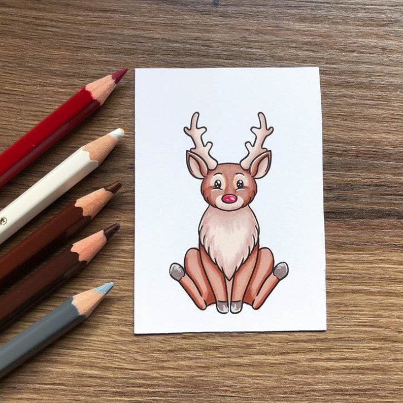 80 Cute Reindeer Coloring Pages  Latest HD