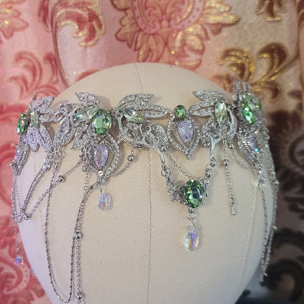 Fantasy inspired elvish or fairy tiara