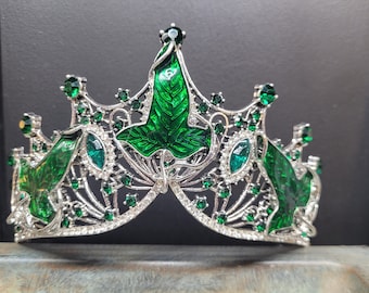 Foglie della tiara elfica fantasy di lothlorien