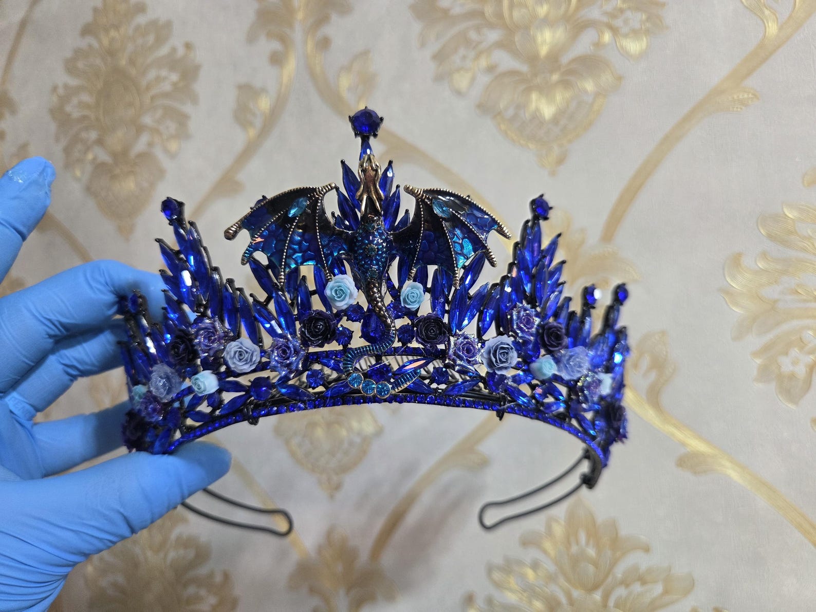 Rose Dragon Tiara - Etsy