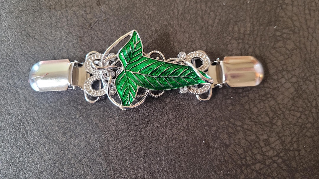 Elven Leaf Cloak Clasp