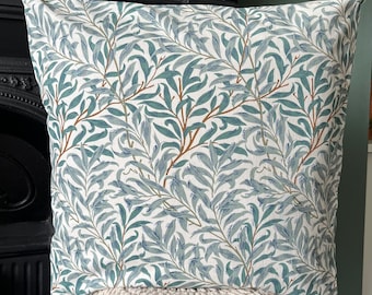 William Morris Willow Boughs Leaves Cushion Cover