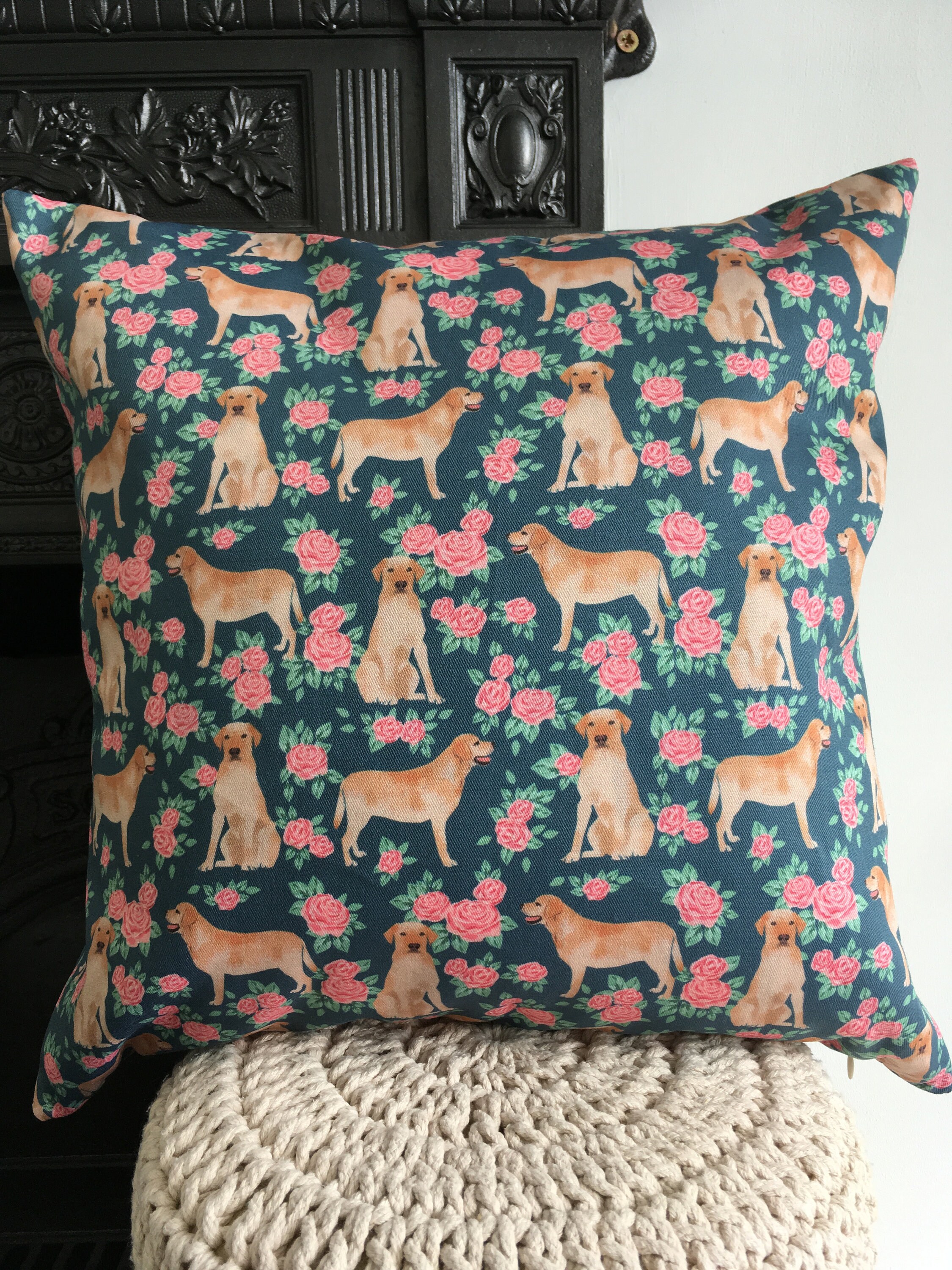 Labrador Cushion CoverDog Cushion Cover Etsy