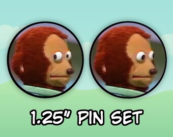 pics Monkey Side Eyes Meme monkey puppet meme etsy