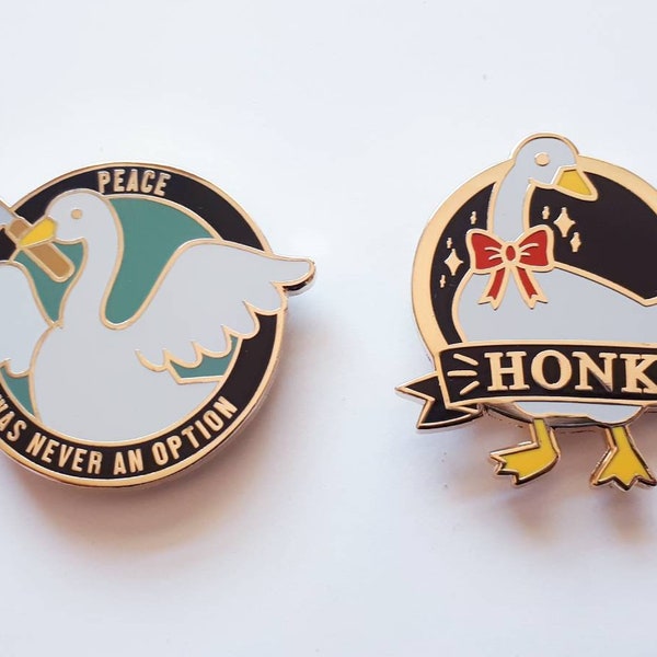 Untitled Goose Game Enamel Pin