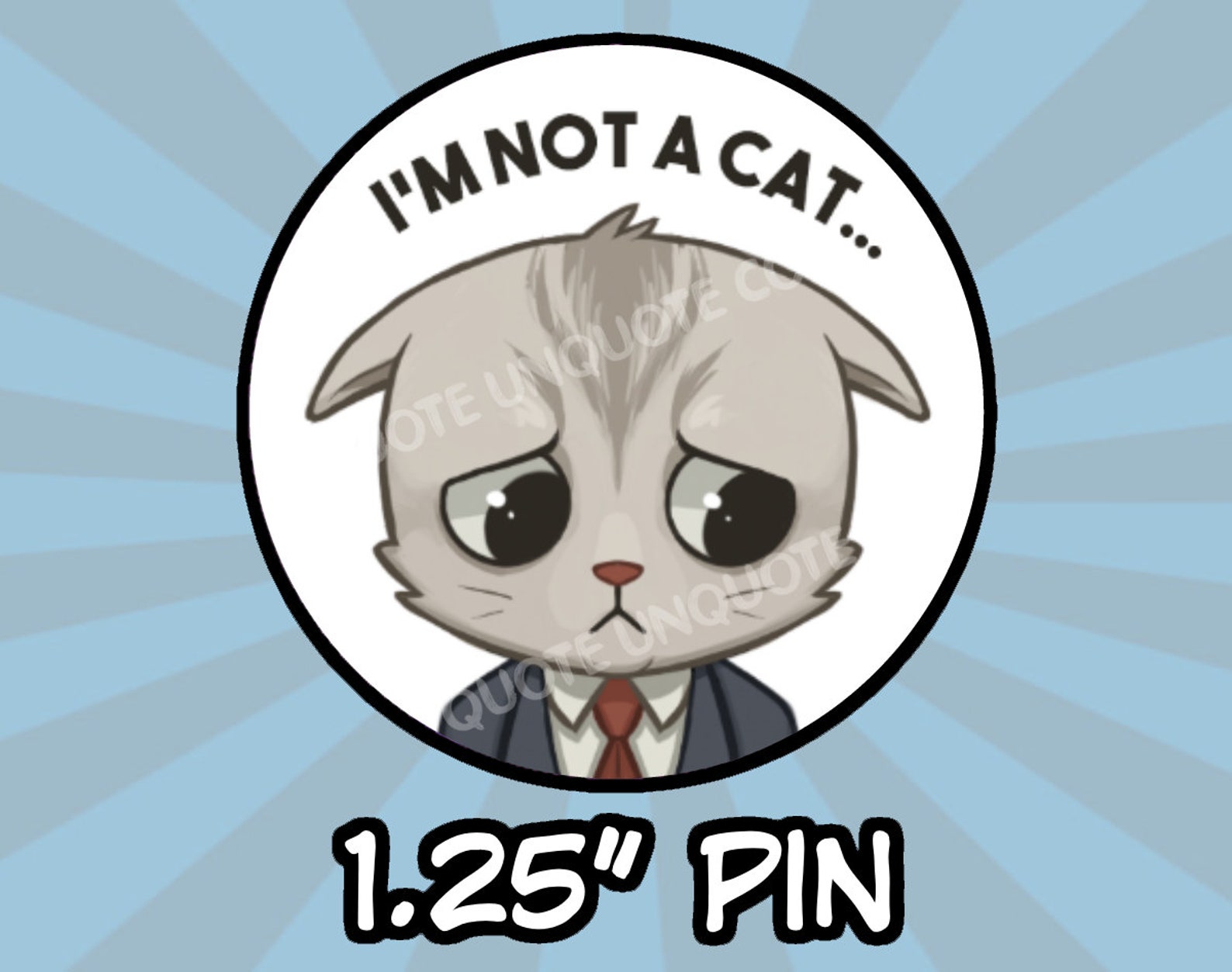 Lawyer Cat Meme 1.25 Pinback Button Etsy
