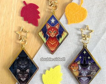 Battle Cat Prophecies Double-sided Acrylic Charms
