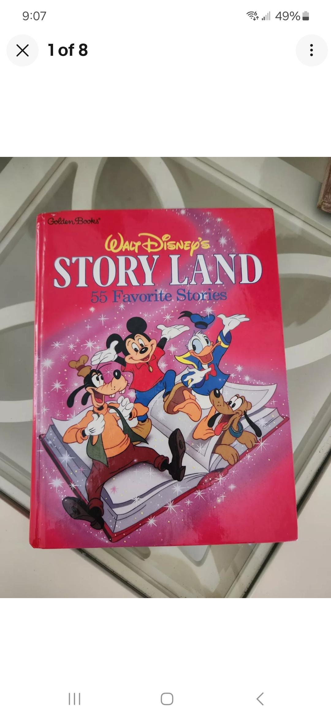 Walt Disney's Story Land: 55 Favorite Stories By, A Golden Book NY