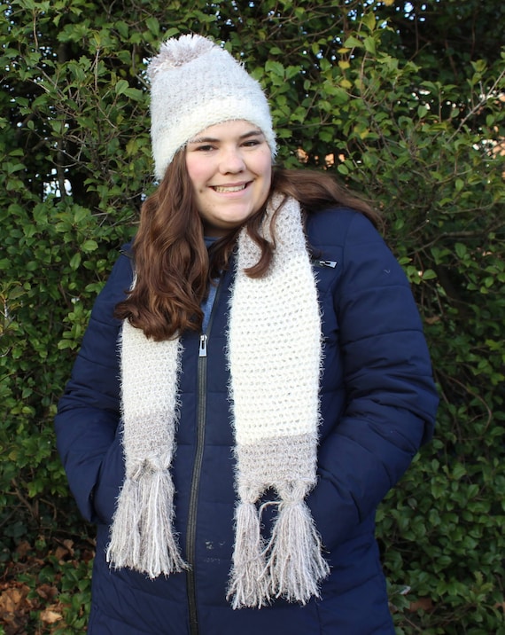 Hat & Scarf Set -snow Squall - Etsy display picture 1