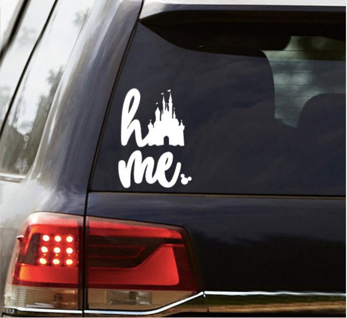 Disney home decal disney home sticker disney car decal Etsy