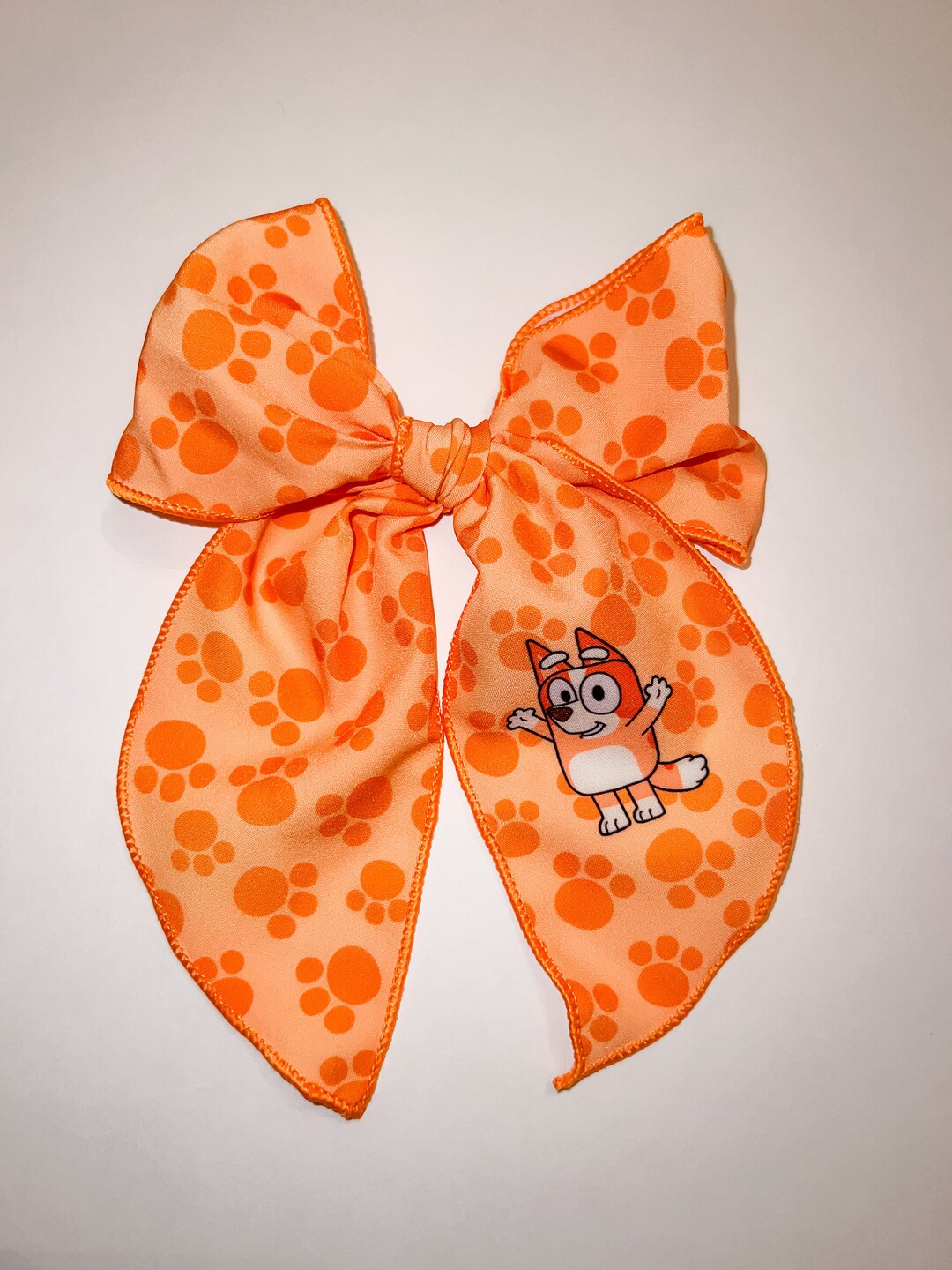 Bluey Dog Hair Bow Bingo Hair Bow Toddler Hair Bows Baby Etsy