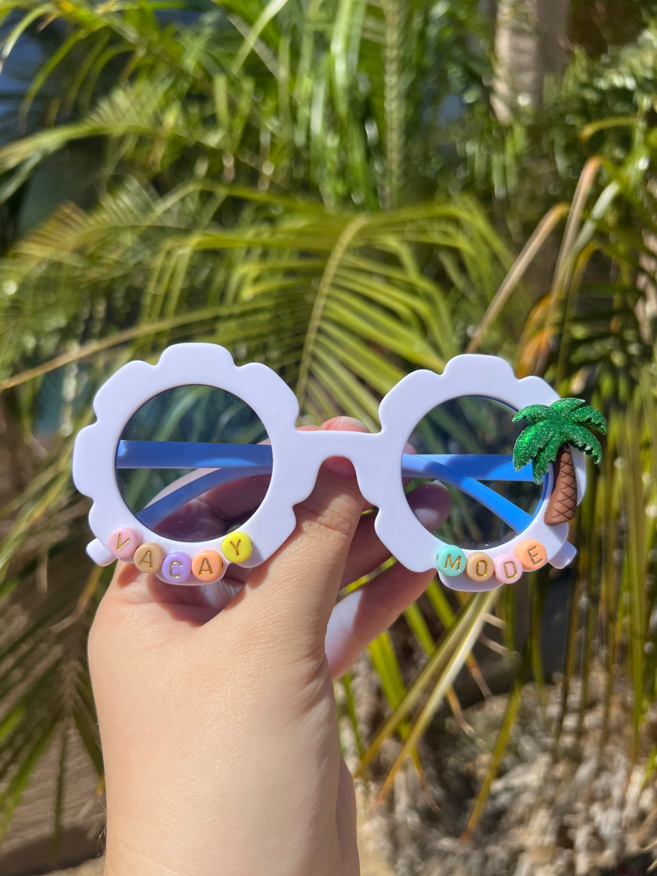 Vacay Mode Sunglasses Kids Sunglasses Birthday Sunglasses Etsy