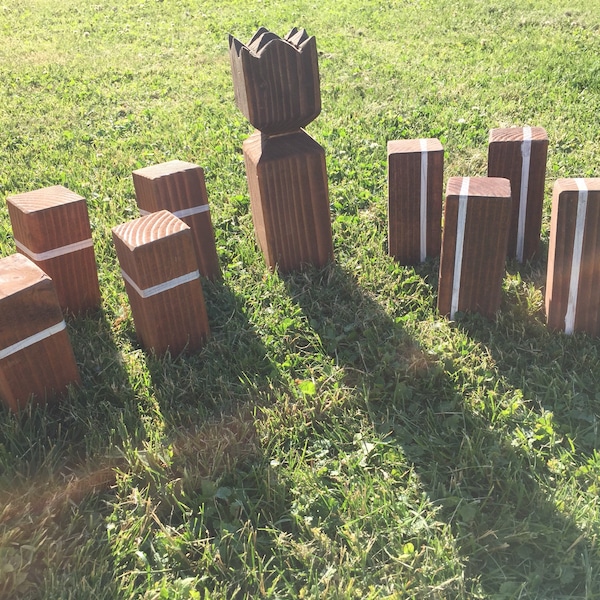 Kubb, Wikinger Schachspiel Rasenspiel