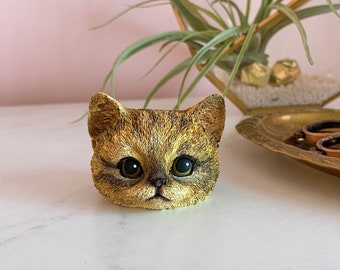 Custom Cat Air Freshener: Personalized Pet Car Vent Clip