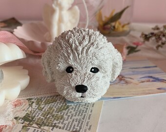 Custom Bichon Frise car air freshener