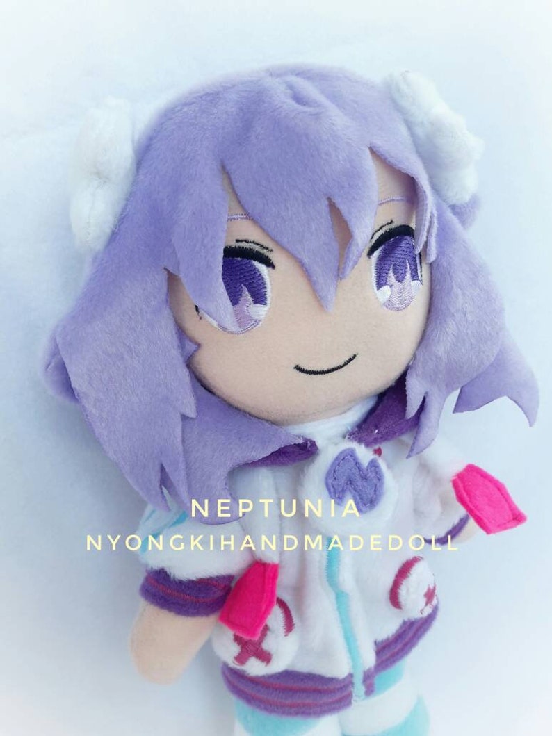 Neptunia Plushie Custom Plushie Make Your own Plush from | Etsy